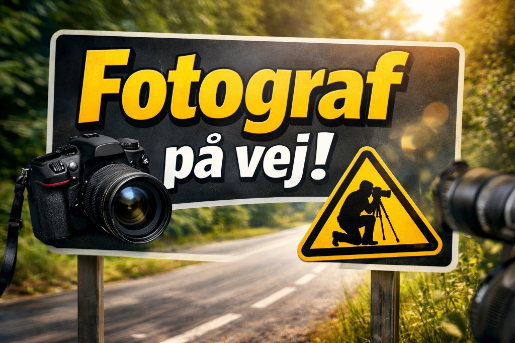 Fotograf på vej — billeder kommer snart